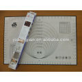 Heat resistant fiberglass silicone baking mat